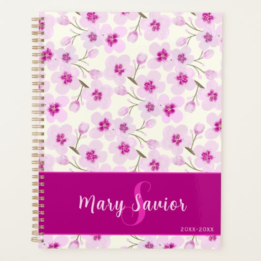 Fleurs de fleurs de cerisier pastel doux (Devant)