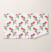 Fleurs de fleurs de cerisier rose mignonne Peintur (Serviette à main)