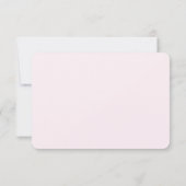 Fleurs de fleurs de cerisier RSVP (Dos)