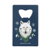 Fleurs de flocons de neige du loup sauvage de l'Ar (Devant)