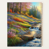 Fleurs de forêt Art coloré (Dos)