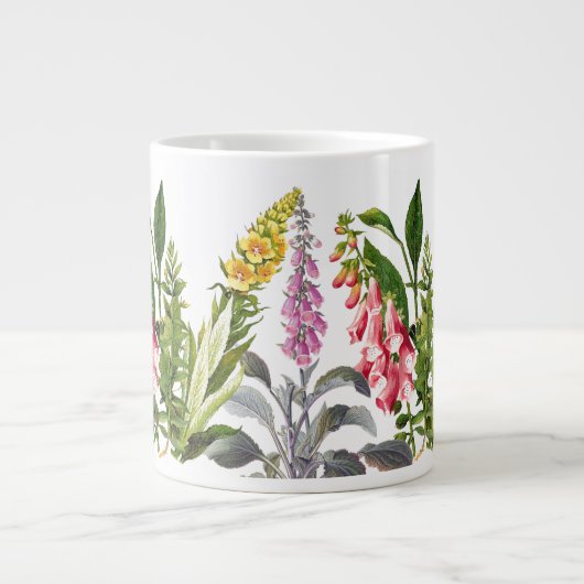 Fleurs de Foxglove Jumbo Mug (Devant)
