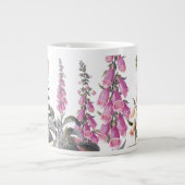 Fleurs de Foxglove Jumbo Mug (Devant)
