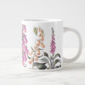 Fleurs de Foxglove Jumbo Mug (Droite)