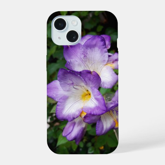 Fleurs de Freesia Violettes (Verso)