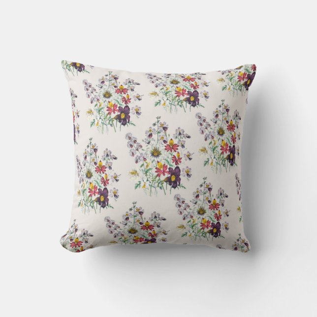 Fleurs de fringes et Coussin de fleurs de trompett (Recto)