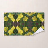 Fleurs de Géranium Sauvage Motif Naturel (Serviette à main)