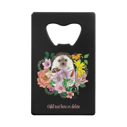 Fleurs de hérisson mignonnes (Dos)