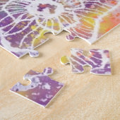 Fleurs de jardin colorées Puzzle d'art (Côté)