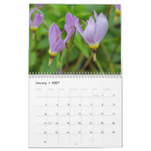 Fleurs de jardin de campagne 2026 Calendrier (Jan 2027)