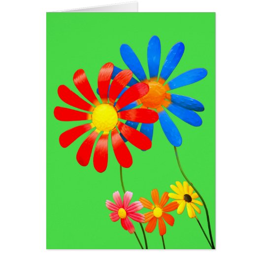 Fleurs de Jardin en Métal (Devant)
