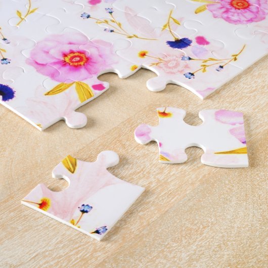 Fleurs de jardin Jigsaw Puzzle Printemps (Côté)