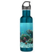 Fleurs de la bouteille d'eau de mer (Devant)