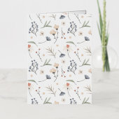 Fleurs de la carte de fête des mères (Recto)