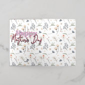 Fleurs de la carte de fête des mères (Mise à l'extérieur)