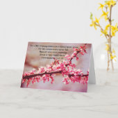 Fleurs de la Foi Blossoms carte de pensée de la vi (Fleur jaune)