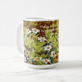 Fleurs de la foi Zinnia Garden Mug Cup (Devant gauche)