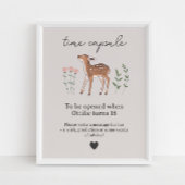 Fleurs de la forêt Capsule temps Poster