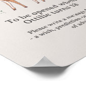 Fleurs de la forêt Capsule temps Poster (Coin)