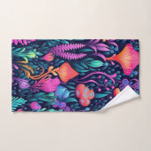 Fleurs de la mer - Aqua Flora (Serviette à main)