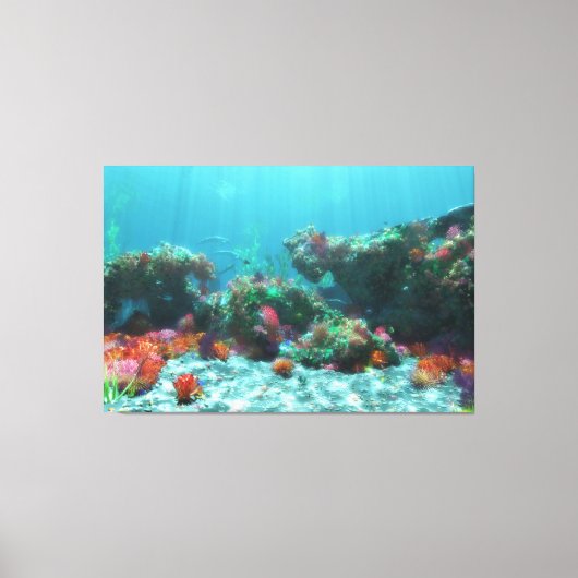 Fleurs de la toile de mer Imprimer (Recto)