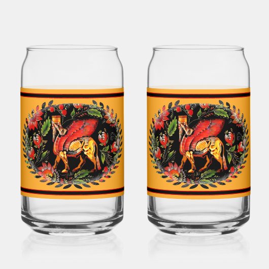 Fleurs de Lamassu Drinkware Set (Verso)