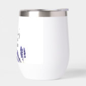 Fleurs de lavande Fête des mariées d'aquarelle vio (Gauche)