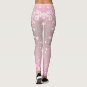 Fleurs de Leggings d'élégance (Dos)
