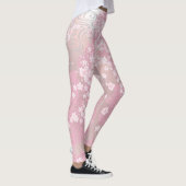 Fleurs de Leggings d'élégance (Droite)
