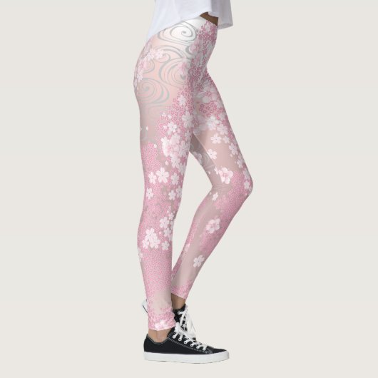 Fleurs de Leggings d'élégance (Droite)