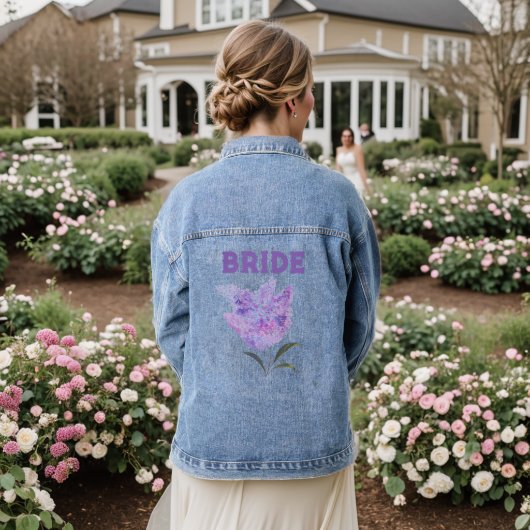 Fleurs de lilas violet mariage floral mariée (Mariage Retour)