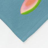 Fleurs de Lotus rose sur couverture en polaire Tur (Coin)