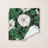 Fleurs de lune 2 (Gant de toilette)