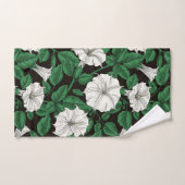 Fleurs de lune 2 (Serviette à main)