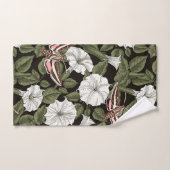 Fleurs de lune et sphinx Mois (Serviette à main)