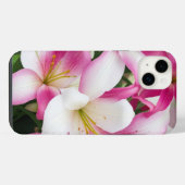fleurs de lys blanches et roses (Verso Horizontal)
