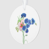 Fleurs de maïs mignonnes aquarelles (devant)