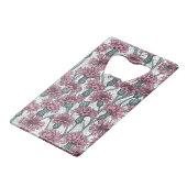 Fleurs de maïs roses, fleurs sauvages sur blanc (Dos Angle)