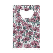 Fleurs de maïs roses, fleurs sauvages sur blanc (Dos)