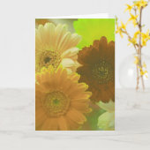Fleurs de marguerite jaune Note photo ou Cartes de (Fleur jaune)