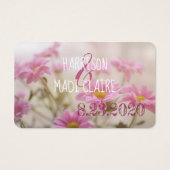 Fleurs de marguerite rose (Dos)