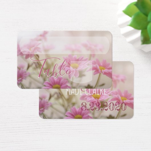 Fleurs de marguerite rose (Bureau)