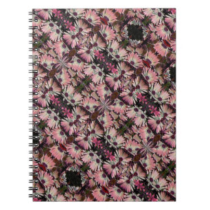 Fleurs de marguerite rose Carnet d'art Abstrait