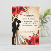 ✨ Fleurs de Mariage Invitation pour Événement de M (Debout devant)