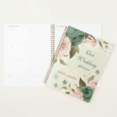 fleurs de mariage vert sauge blush (Devant avec enveloppe)