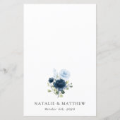 Fleurs de marine, Fleurs bleues, Bohème, Menu de m (Dos)
