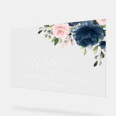 Fleurs de marine, Fleurs roses, Baby shower Bienve (Angle)