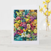 Fleurs de Marla .... carte (Fleur jaune)