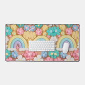 Fleurs de Marshmallow Whimsical - Boîtier téléphon (Clavier et souris)