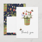 Fleurs De Merci Et Abeilles (Devant / Derrière)